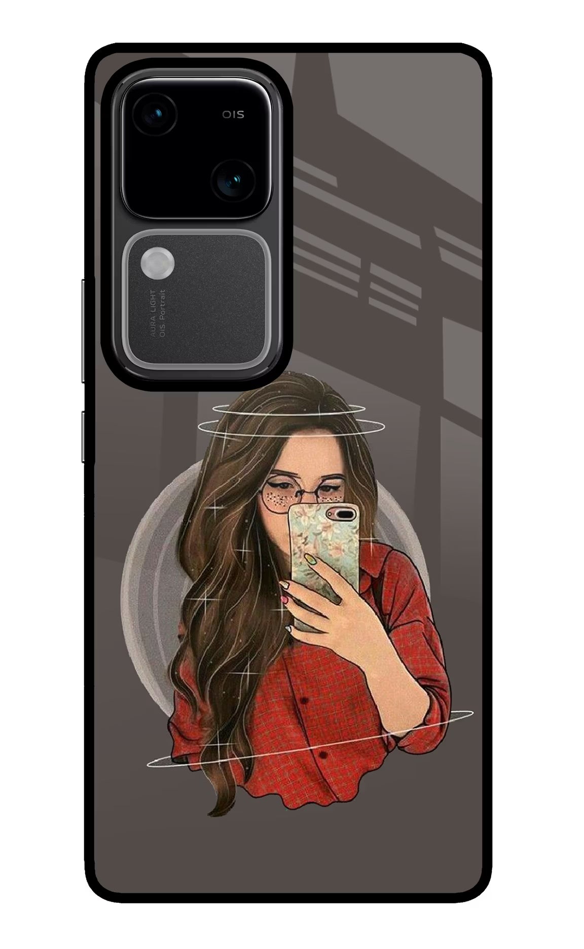 Selfie Queen Vivo V30 5G Glass Case
