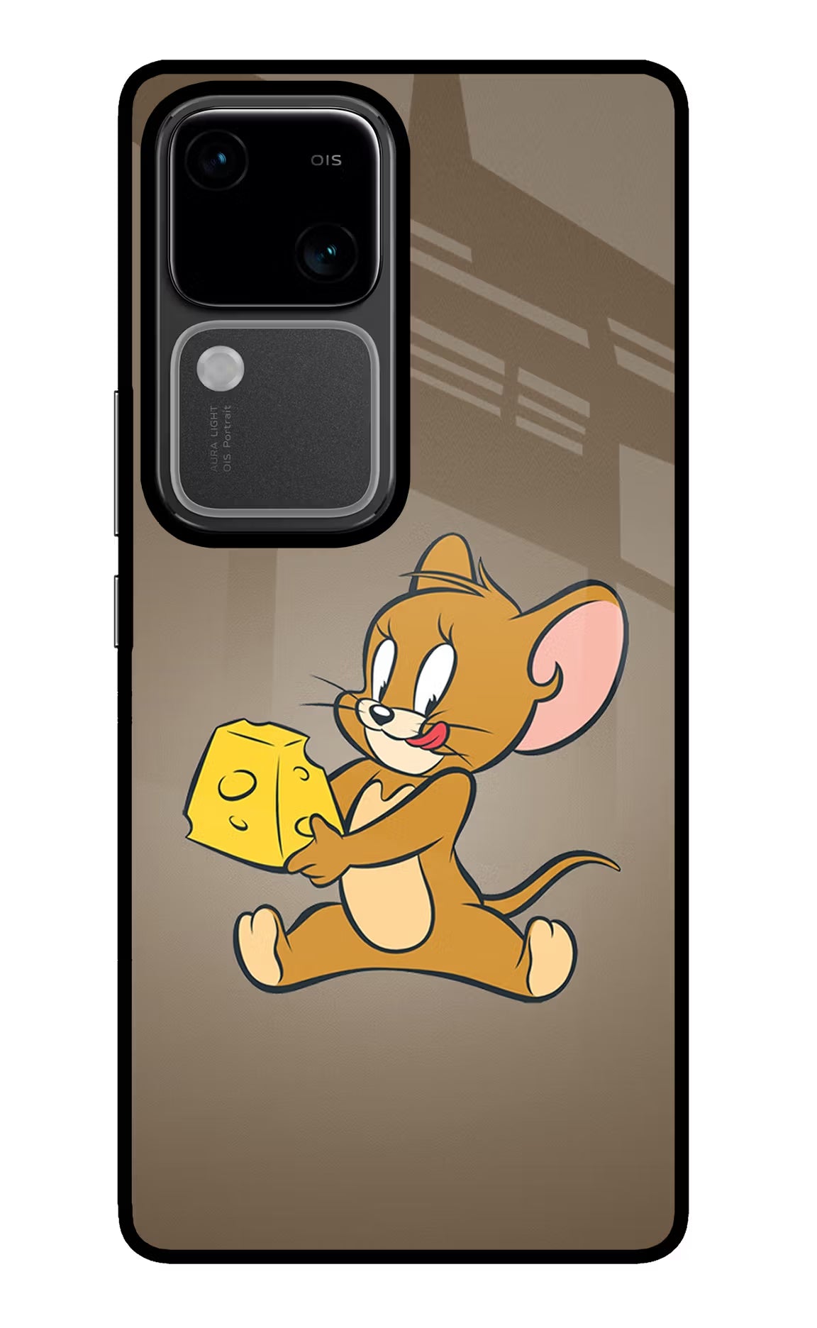 Jerry Vivo V30 5G Glass Case Back Cover by Casekaro