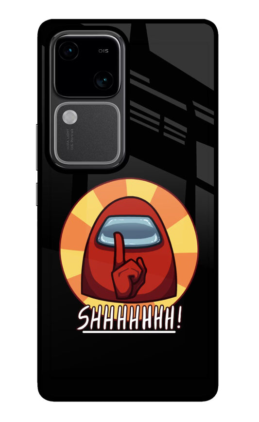 Among Us Shhh! Vivo V30 5G Glass Case