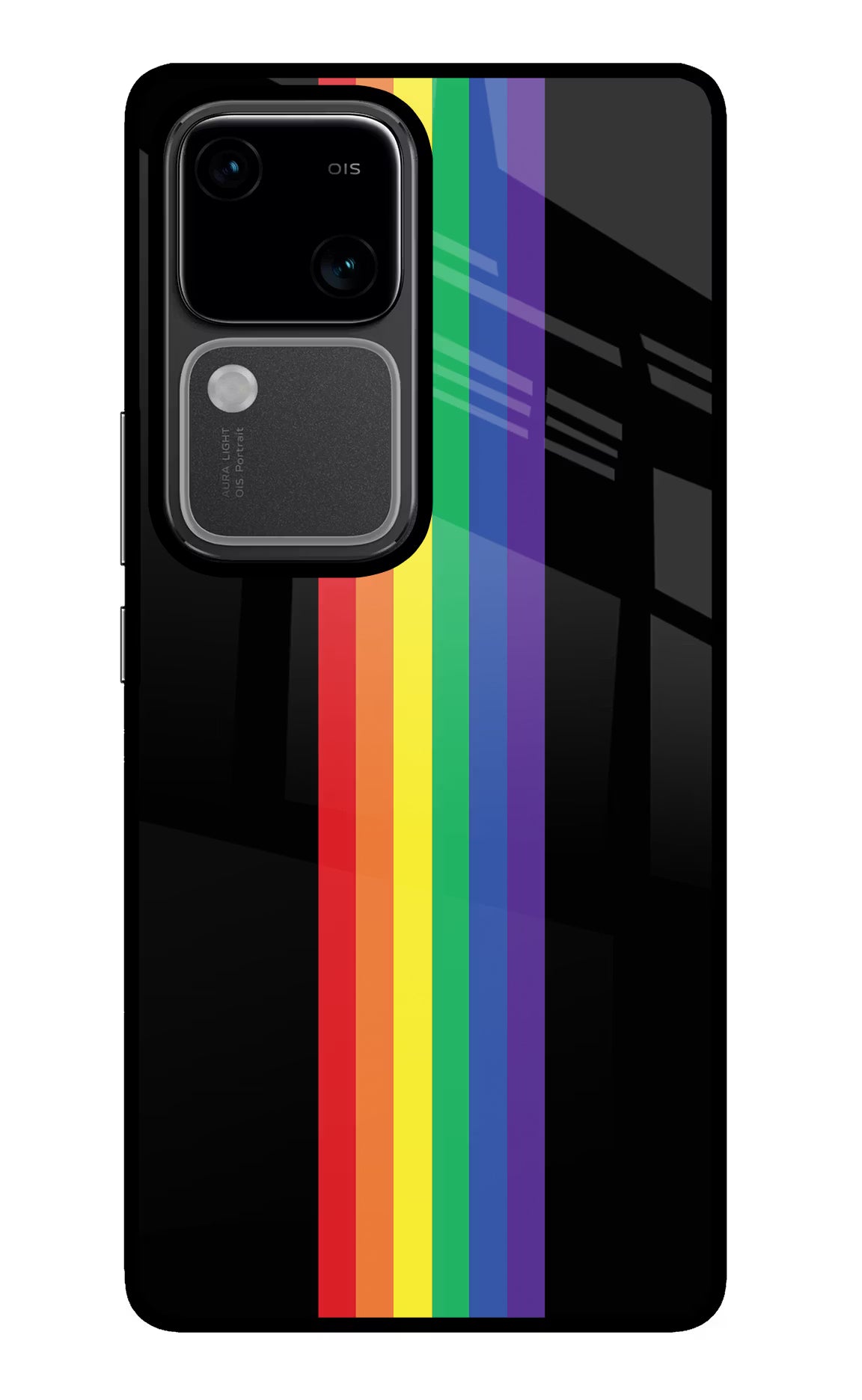 Pride Vivo V30 5G Glass Case Back Cover by Casekaro