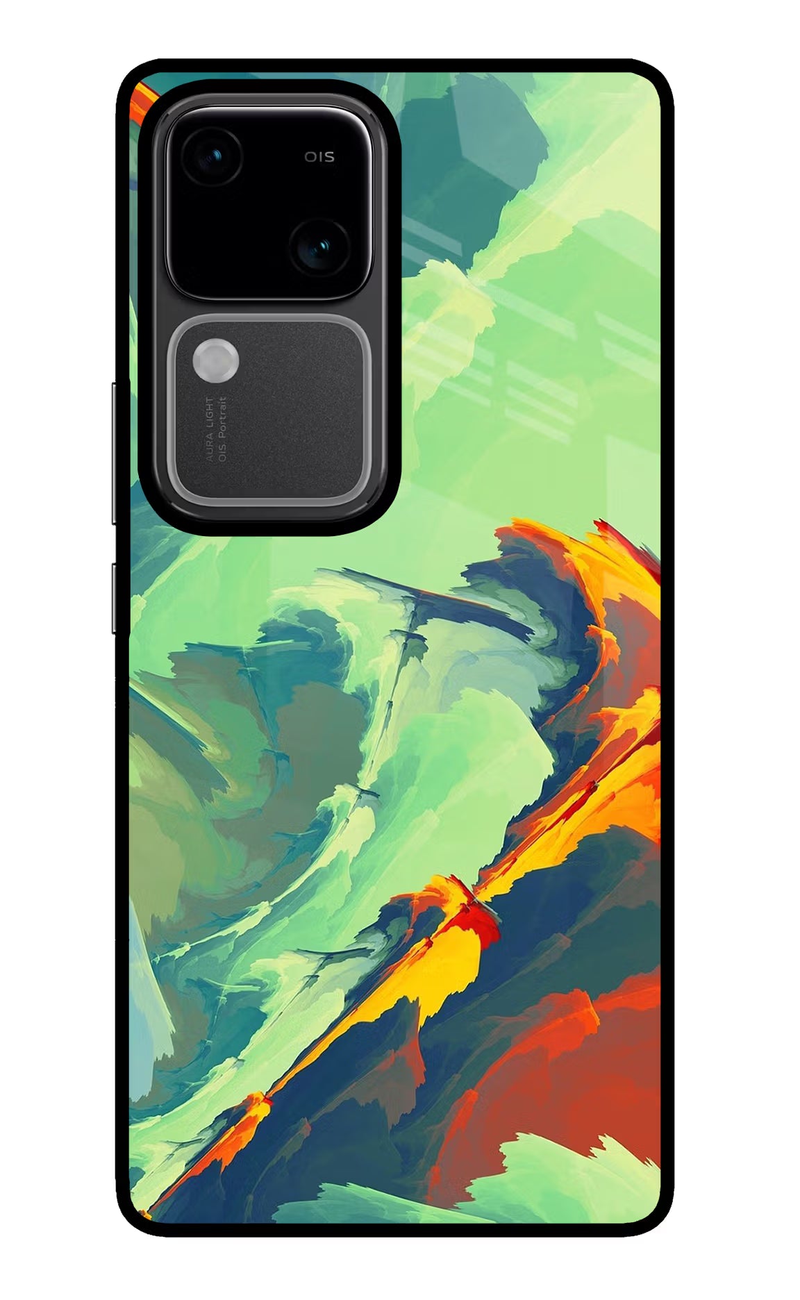 Paint Art Vivo V30 5G Glass Case