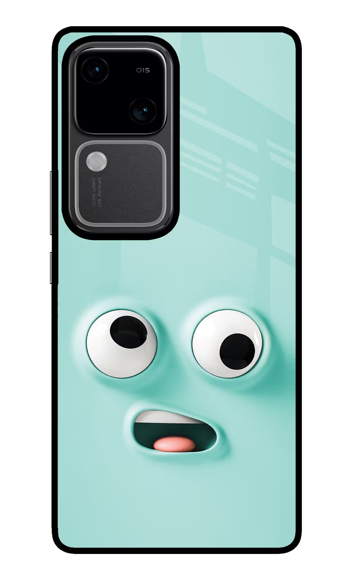 Funny Cartoon Vivo V30 5G Glass Case