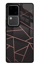 Geometric Pattern Vivo V30 5G Glass Case