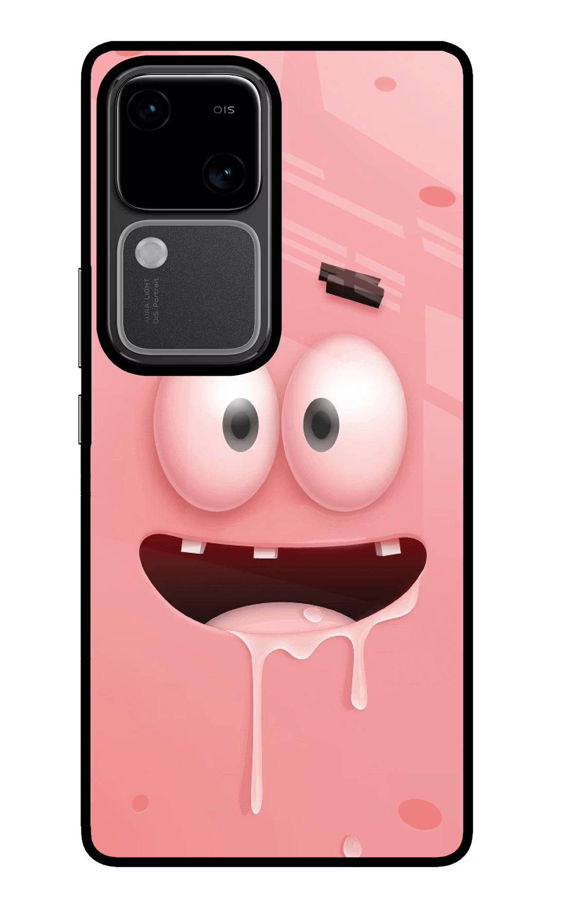 Sponge 2 Vivo V30 5G Glass Case Back Cover by Casekaro