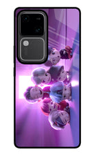 BTS Chibi Vivo V30 5G Glass Case