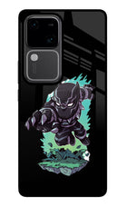 Black Panther Vivo V30 5G Glass Case