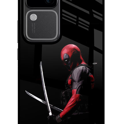 Deadpool Vivo V30 5G Glass Case