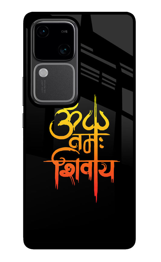Om Namah Shivay Vivo V30 5G Glass Case