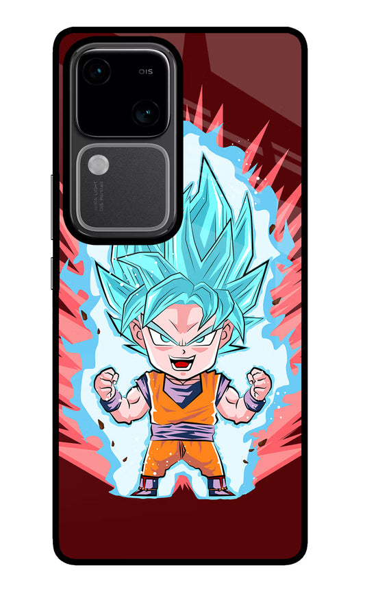 Goku Little Vivo V30 5G Glass Case