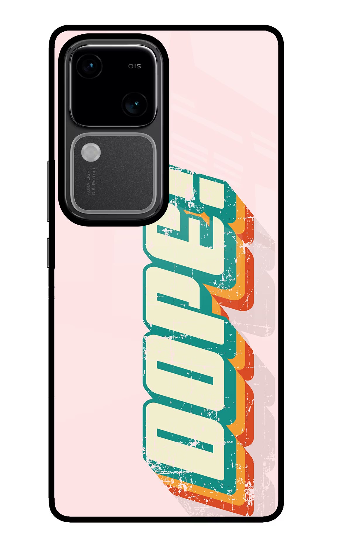 Dope Vivo V30 5G Glass Case Back Cover by Casekaro