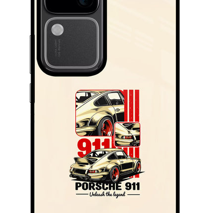 Classic Porsche 911 Vivo V30 5G Glass Case