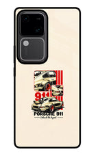 Classic Porsche 911 Vivo V30 5G Glass Case
