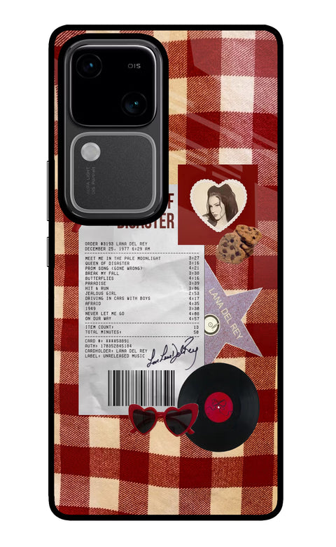 Queen of Disaster Vivo V30 5G Glass Case