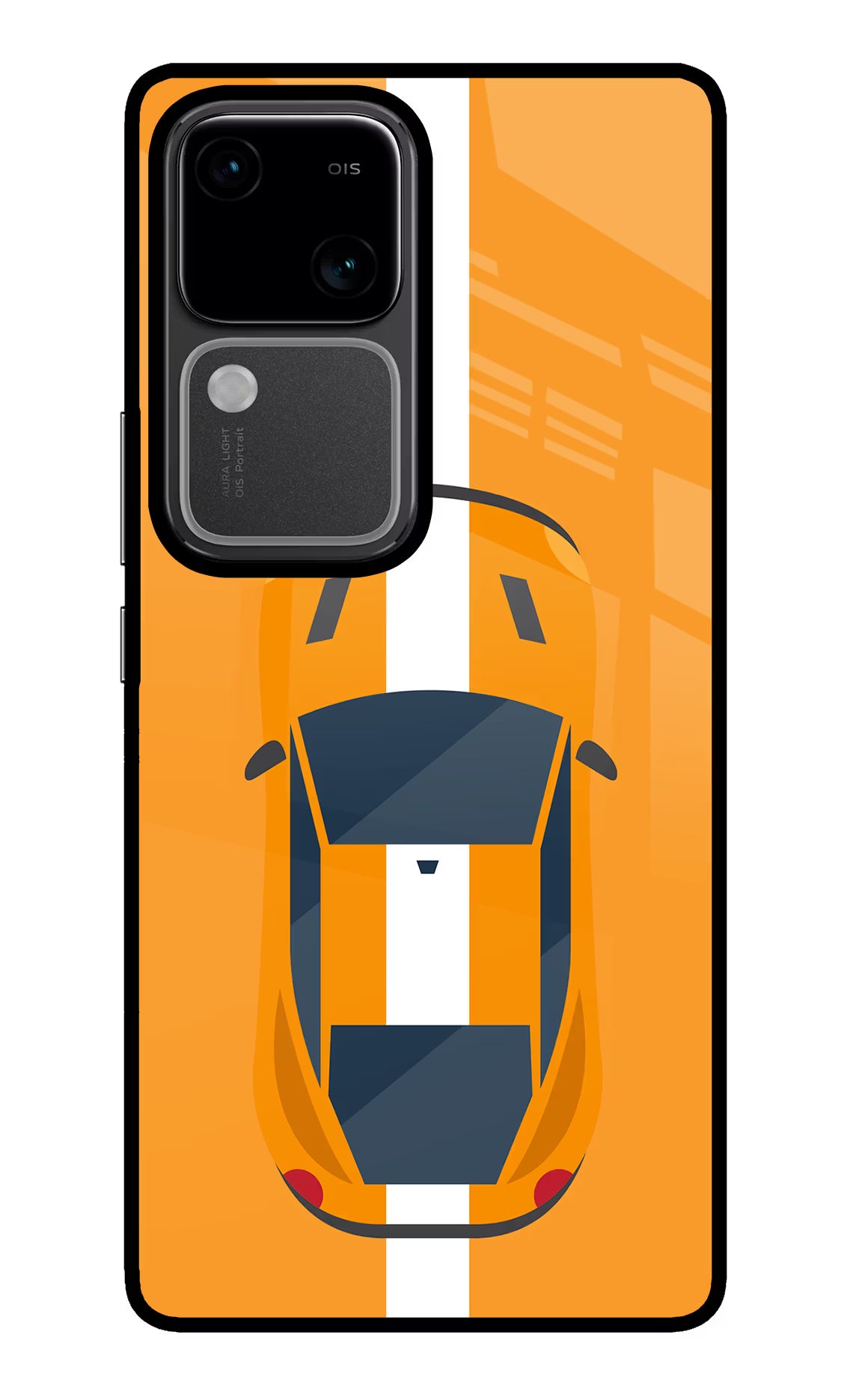 Highway Pursuit Vivo V30 5G Glass Case