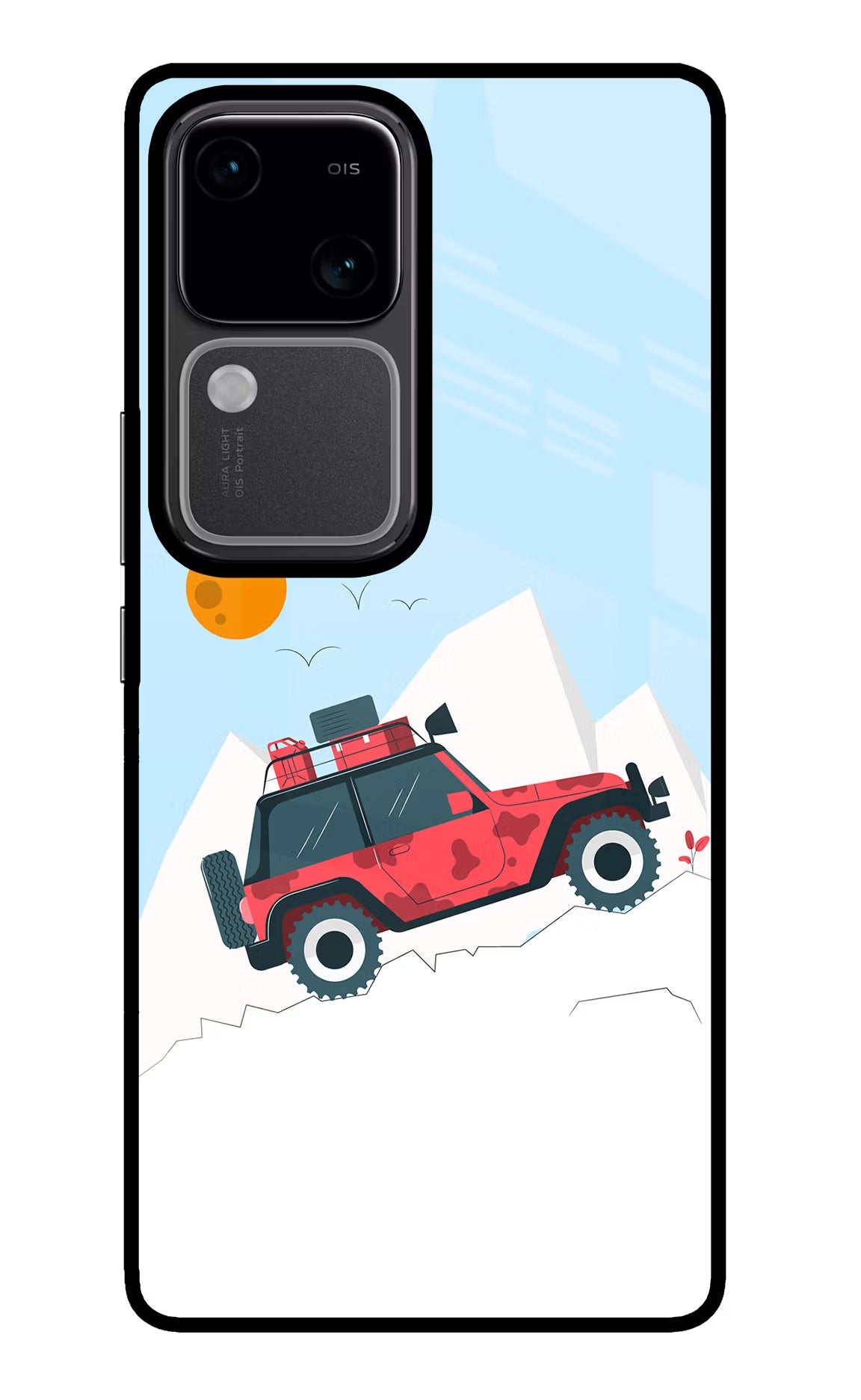 Mountain Trail Beast Vivo V30 5G Glass Case