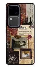 Libra Zodiac Vivo V30 5G Glass Case