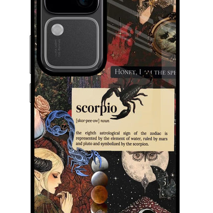 Scorpio Zodiac Vivo V30 5G Glass Case