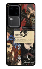 Scorpio Zodiac Vivo V30 5G Glass Case