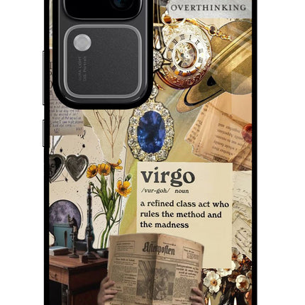Virgo Zodiac Vivo V30 5G Glass Case