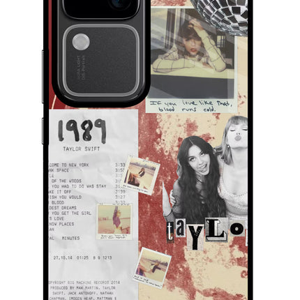 Taylor Swift Vivo V30 5G Glass Case
