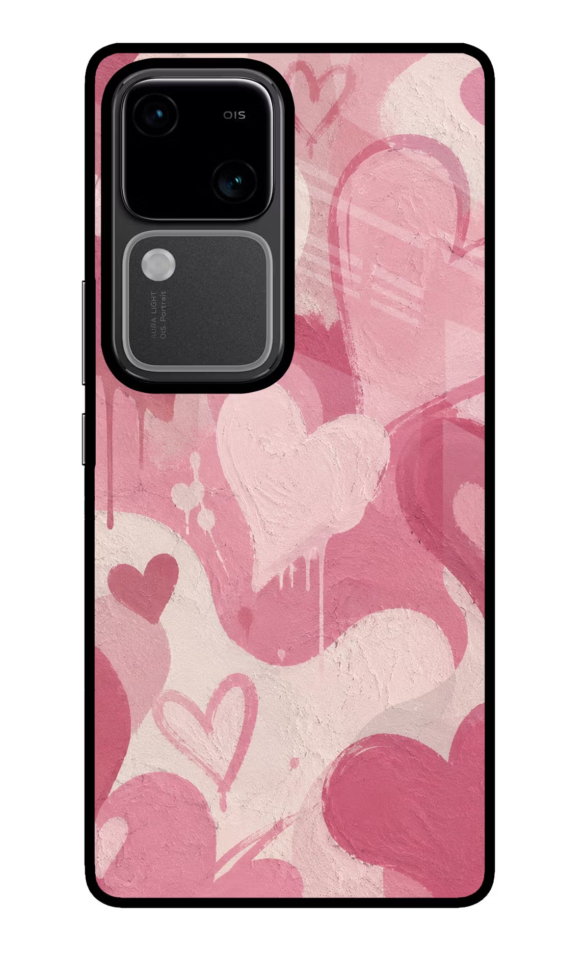 Hearty case Vivo V30 5G Glass Case