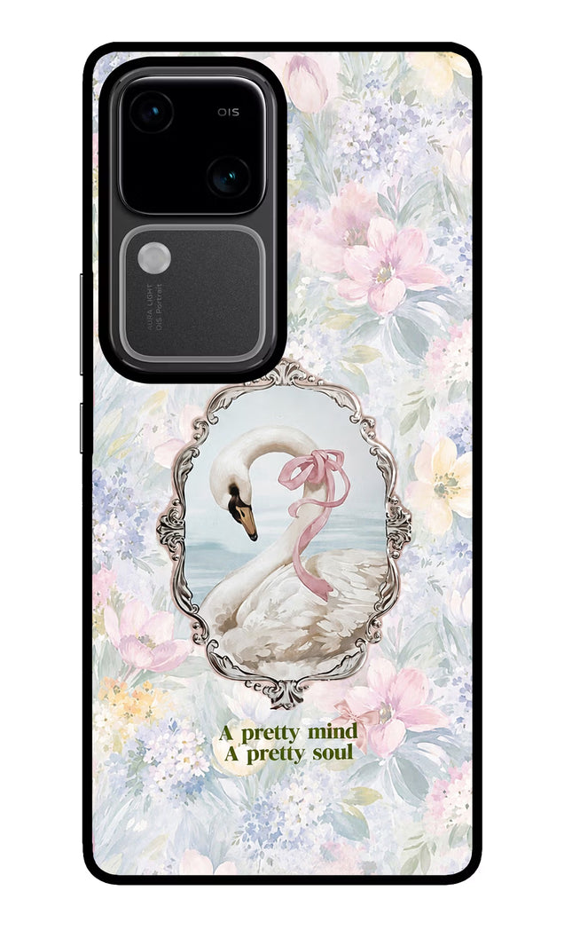 Pretty Mind Pretty Soul Vivo V30 5G Glass Case