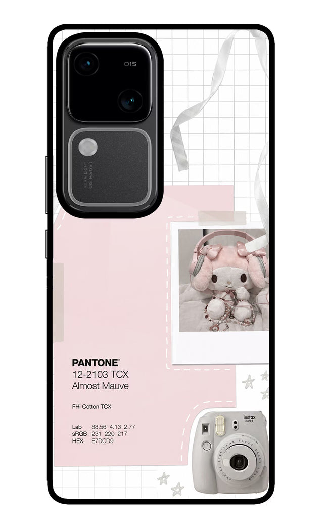 Pantone Asthetic Vivo V30 5G Glass Case