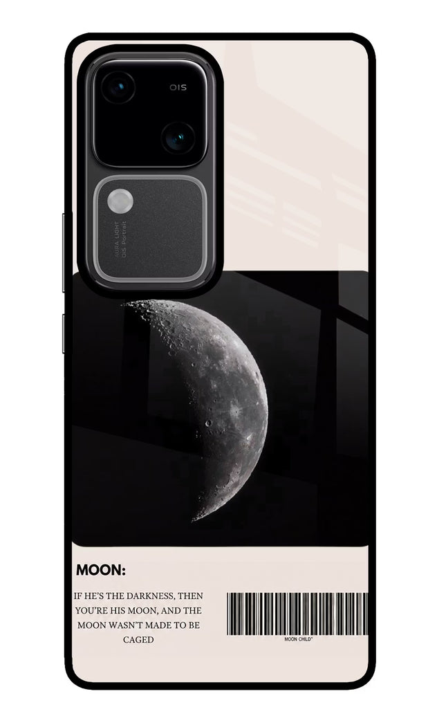 Moon Phase Vivo V30 5G Glass Case