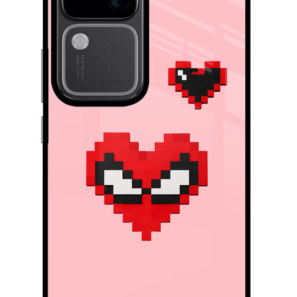 Gwen Heart Vivo V30 5G Glass Case