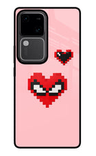 Gwen Heart Vivo V30 5G Glass Case