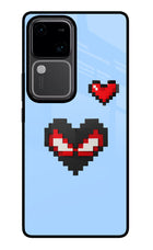 Peter Heart Vivo V30 5G Glass Case