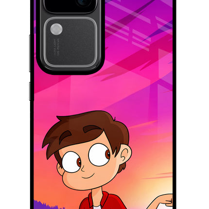 Marco Sunset Vivo V30 5G Glass Case