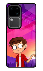 Marco Sunset Vivo V30 5G Glass Case