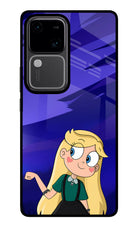 Star Glow Vivo V30 5G Glass Case