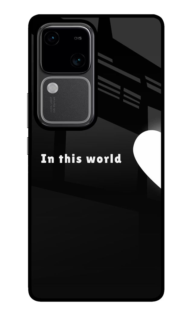 This World Vivo V30 5G Glass Case