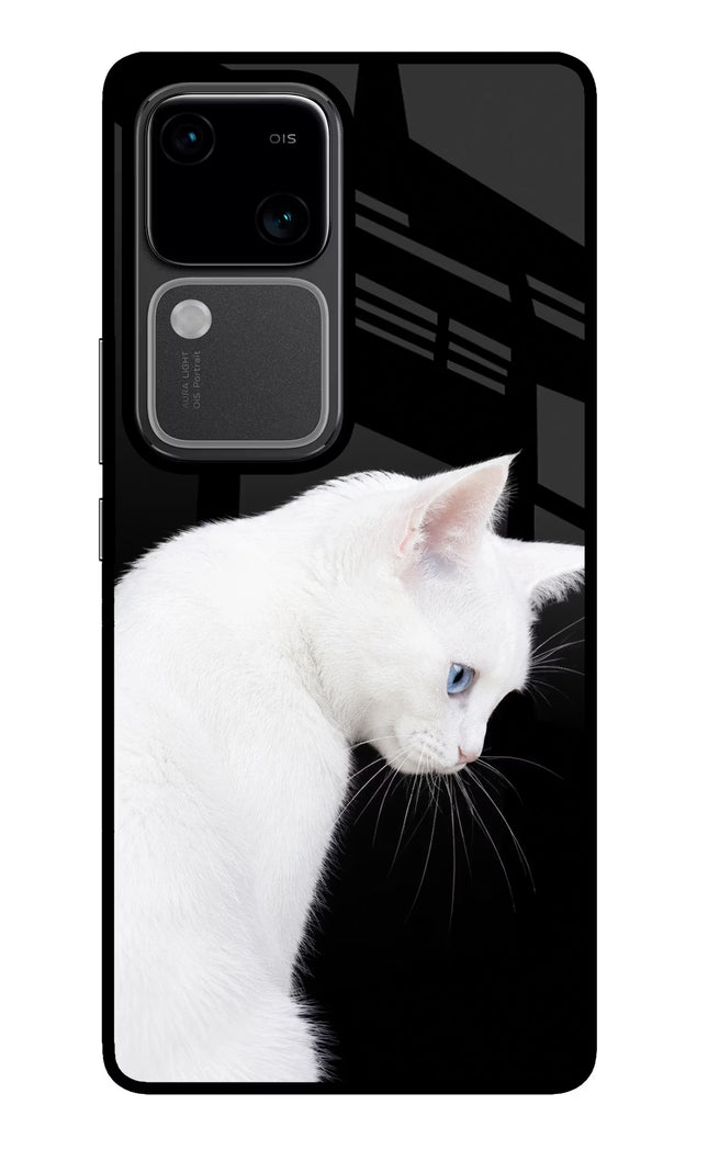 Snow Gaze Vivo V30 5G Glass Case
