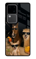 Party Squad Vivo V30 5G Glass Case