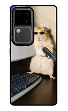 Hacker Hamster Vivo V30 5G Glass Case