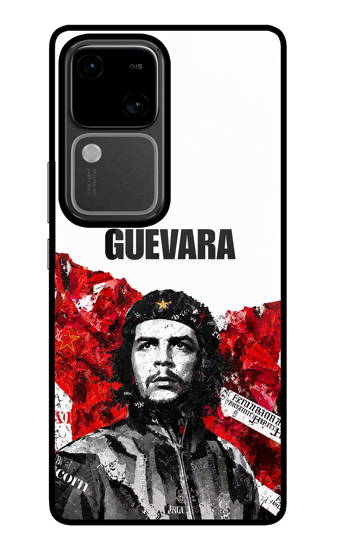 Che Guevara Revolution Vivo V30 5G Glass Case