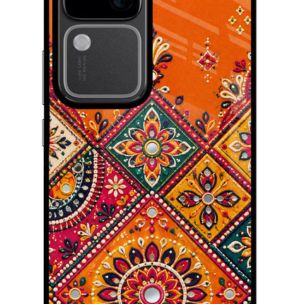 Kutch Glow Vivo V30 5G Glass Case