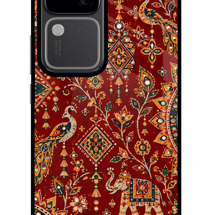 Laal Riwaaz Vivo V30 5G Glass Case