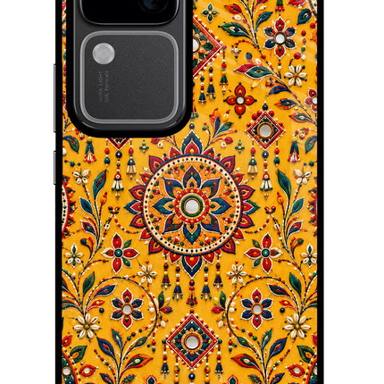 Sunlit Aura Vivo V30 5G Glass Case