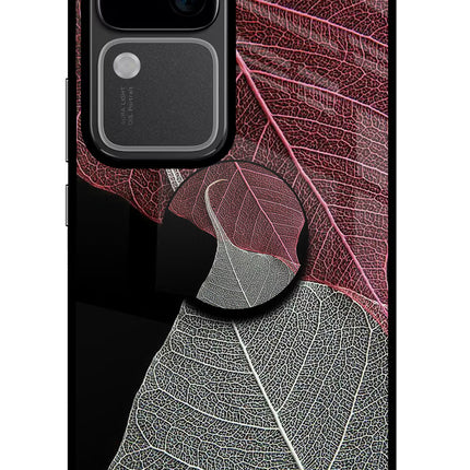 Leaf Pattern Vivo V30 5G Pop Case by Casekaro