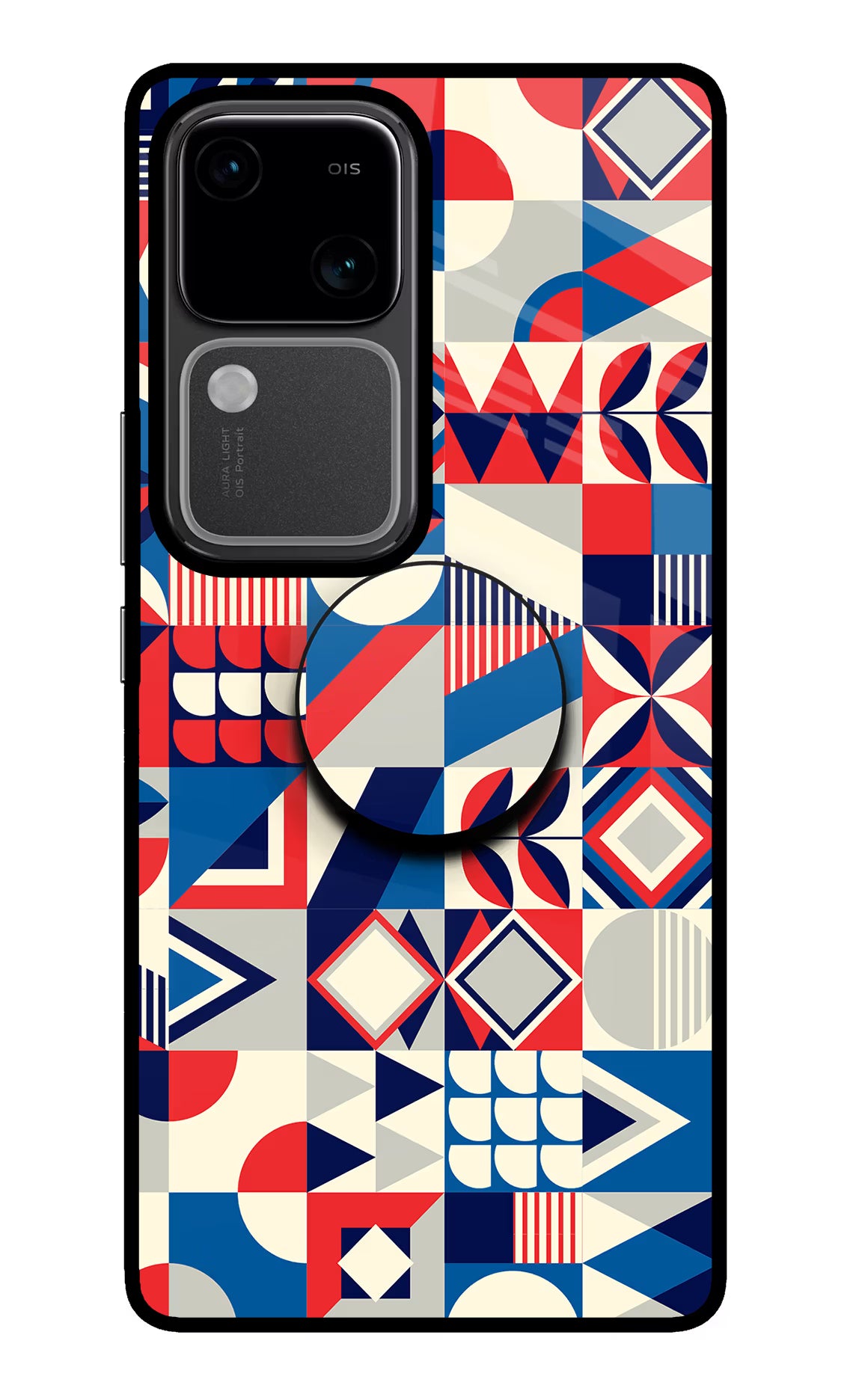Colorful Pattern Vivo V30 5G Pop Case by Casekaro