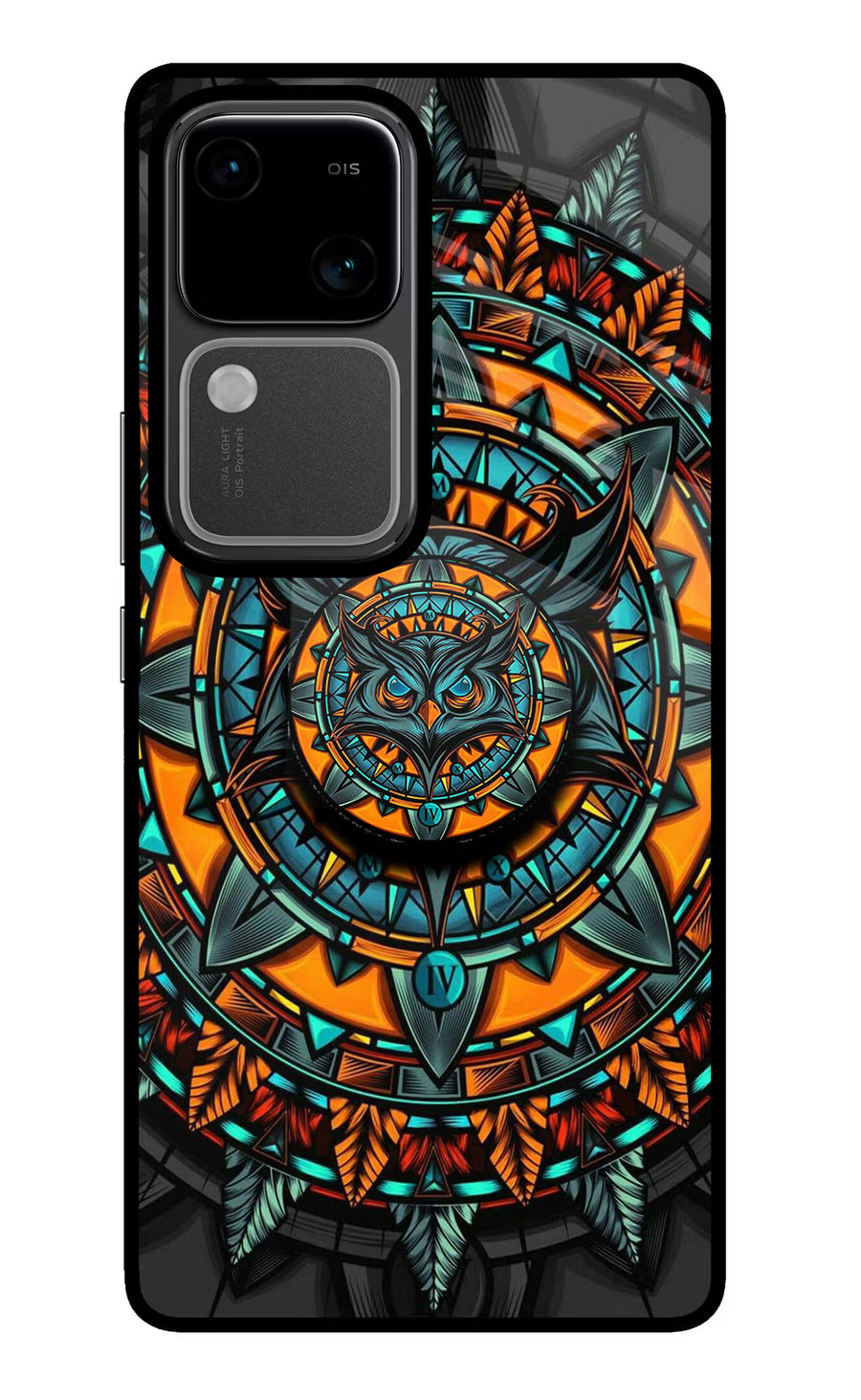 Angry Owl Vivo V30 5G Pop Case, Glass case