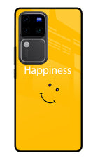 Happiness With Smiley Vivo V30 Pro 5G Glass Case