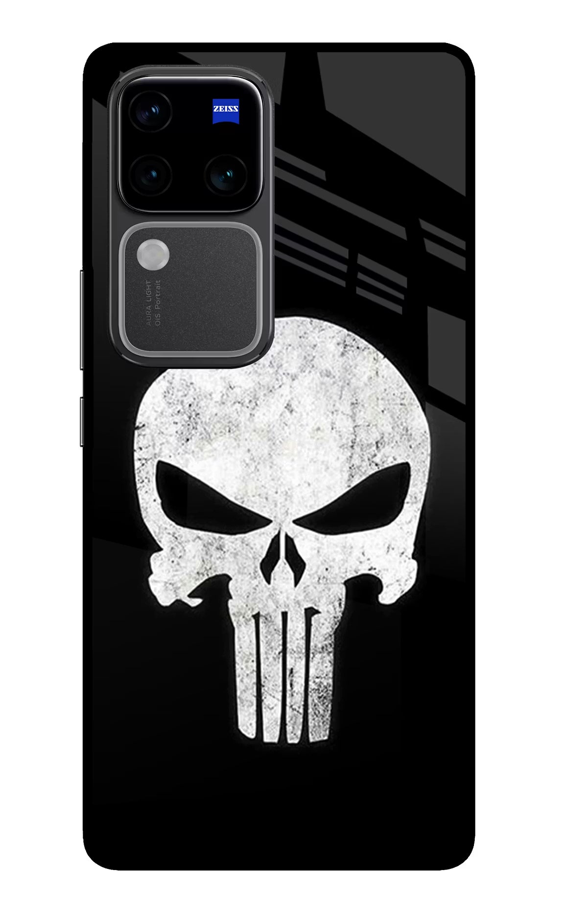 Punisher Skull Vivo V30 Pro 5G Glass Case