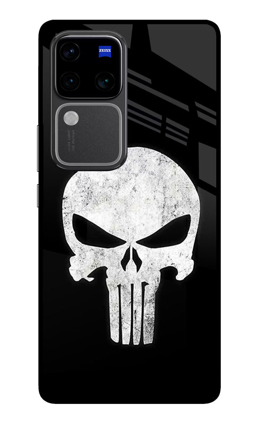 Punisher Skull Vivo V30 Pro 5G Glass Case