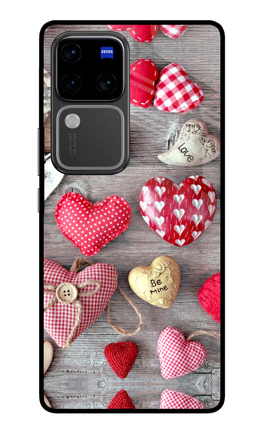 Love Wallpaper Vivo V30 Pro 5G Glass Case