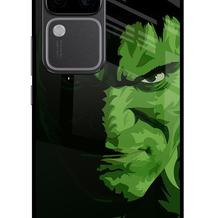 HULK Vivo V30 Pro 5G Glass Case Back Cover by Casekaro